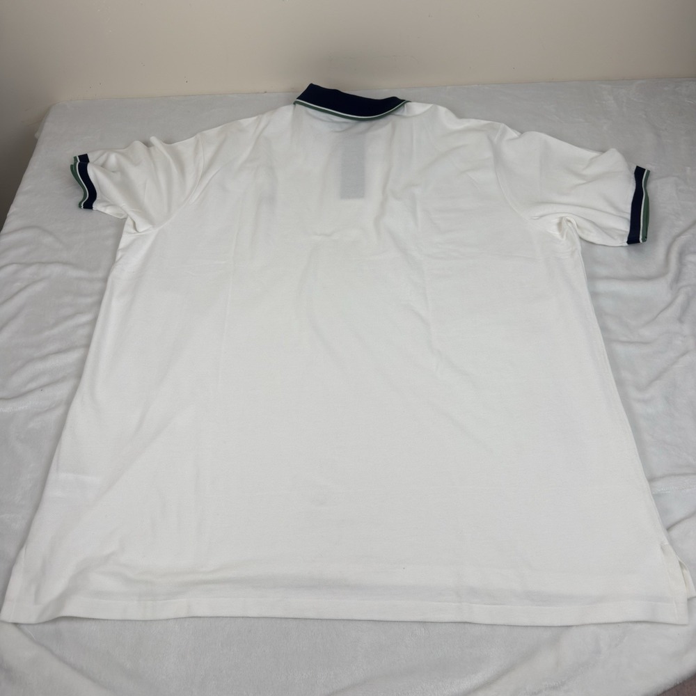 Polo Ralph Lauren Classic Fit Polo Shirt Big &Tall Men's 4XLT White NWT $125 - Picture 4 of 10